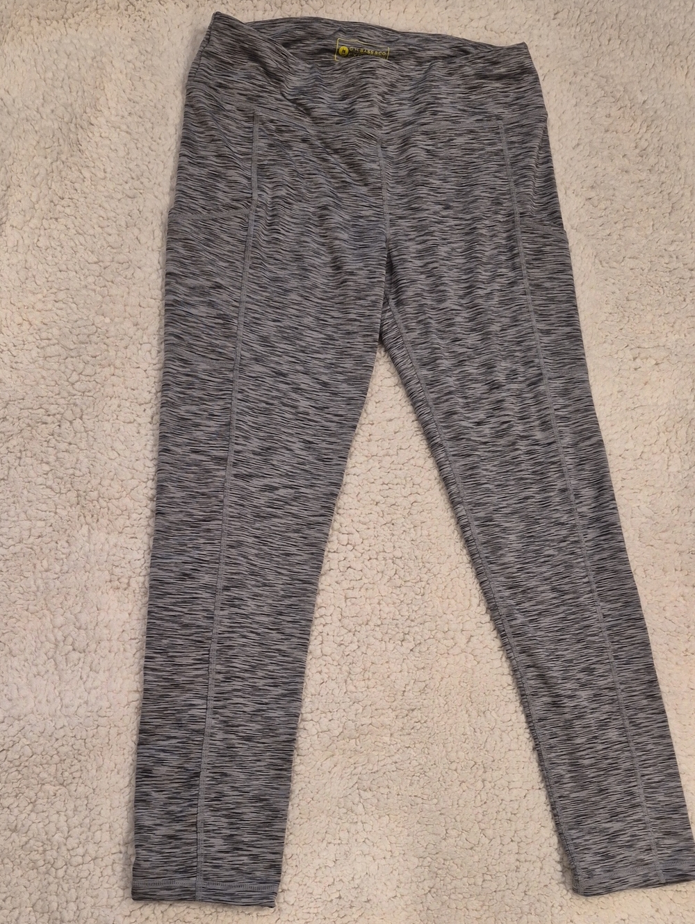 Bass Women’s Gray Space-Dye Leggings